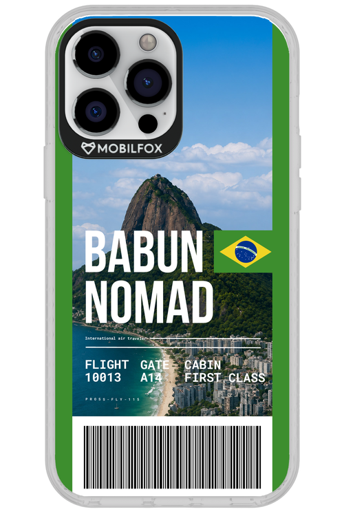 BABUN NOMAD (fly ticket) 2.0 - Apple iPhone 13 Pro Max