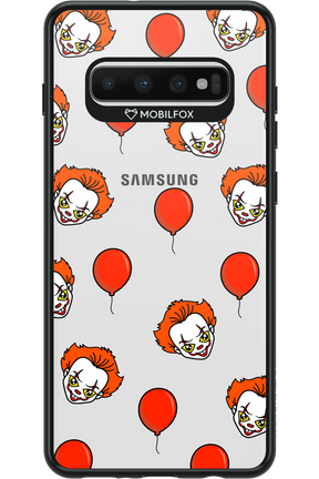 Mystery Clown (Transparent) - Samsung Galaxy S10+
