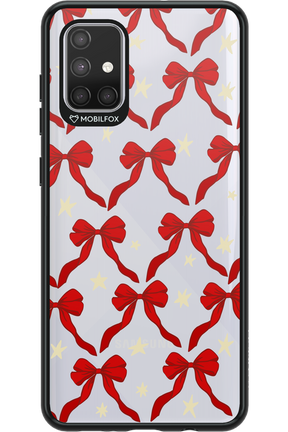 Bow & Stars (Transparent) - Samsung Galaxy A71