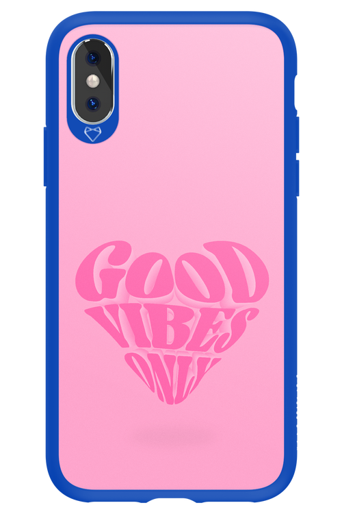 Good Vibes Heart - Apple iPhone X