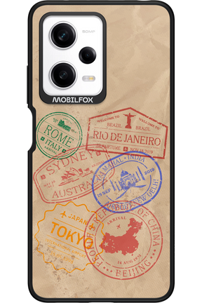 Travel Stamps 2.0 - Xiaomi Redmi Note 12 Pro 5G
