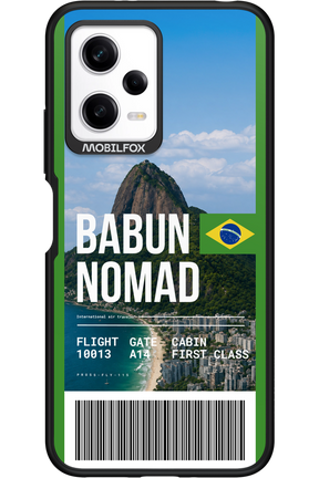 BABUN NOMAD (fly ticket) 2.0 - Xiaomi Redmi Note 12 5G