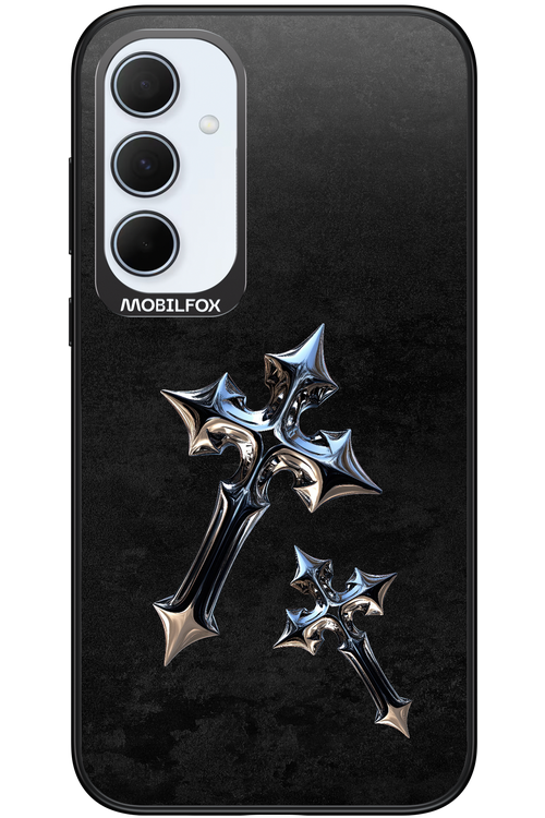 Chrome Crosses - Samsung Galaxy A35