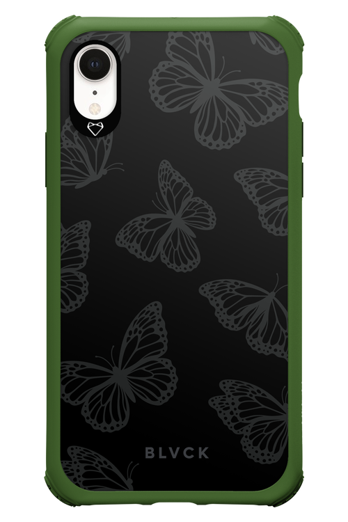 Black Butterflies - Apple iPhone XR