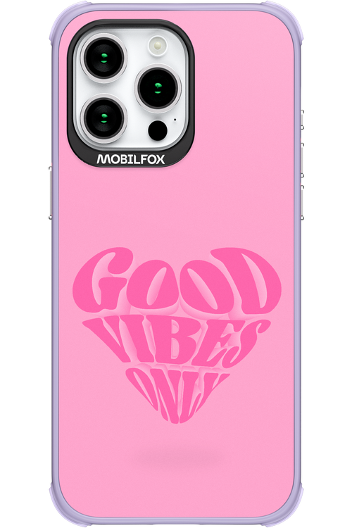 Good Vibes Heart - Apple iPhone 15 Pro Max