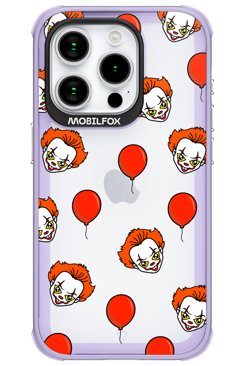 Mystery Clown (Transparent) - Apple iPhone 15 Pro