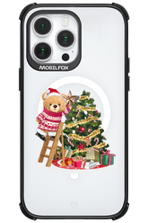 Christmas Bear (Transparent) - Apple iPhone 14 Pro Max