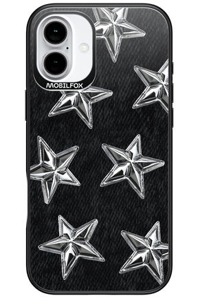 Chrome Stars - Apple iPhone 16 Plus