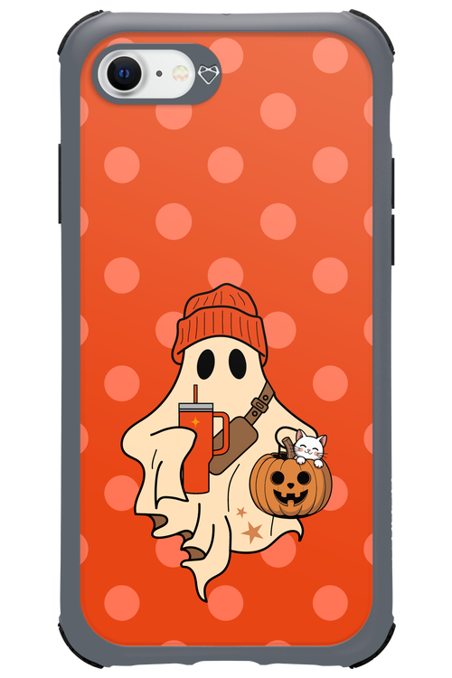 Ghost Girl (Orange) - Apple iPhone 8