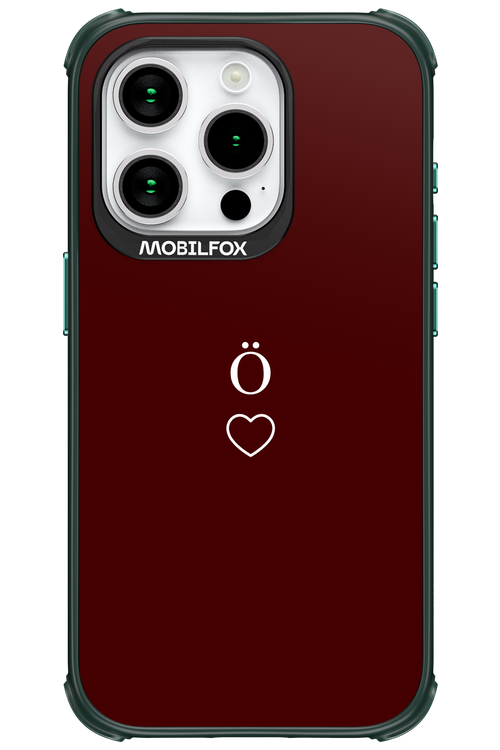 O Burgundia II 2.0 - Apple iPhone 15 Pro