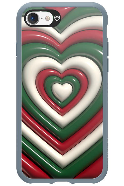 XMAS Hearts - Apple iPhone 7