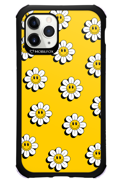 Smiley Flowers - Apple iPhone 11 Pro