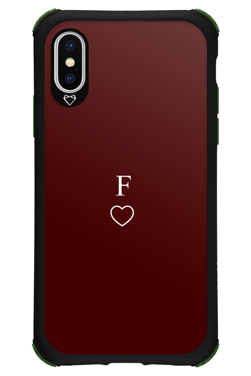 F Burgundia 2.0 - Apple iPhone X
