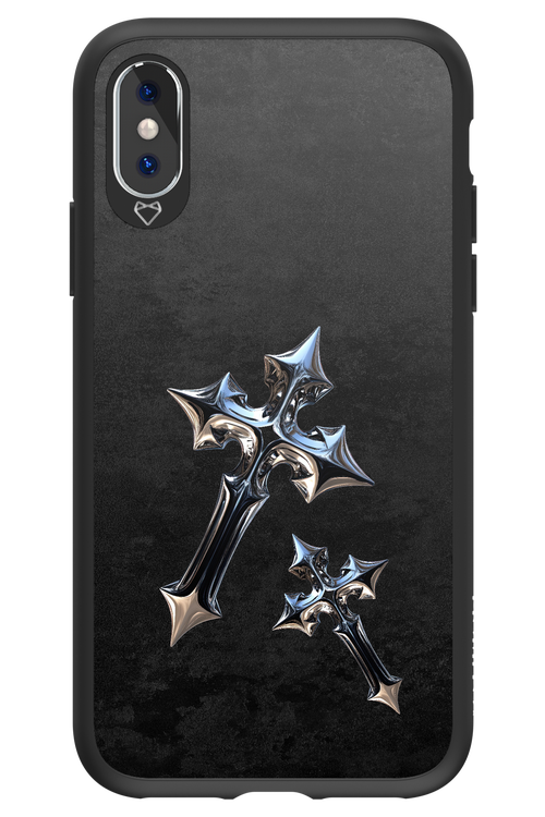 Chrome Crosses 2.0 - Apple iPhone XS
