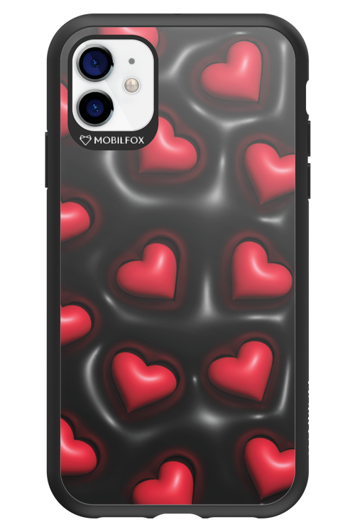 Hearts in love - Apple iPhone 11