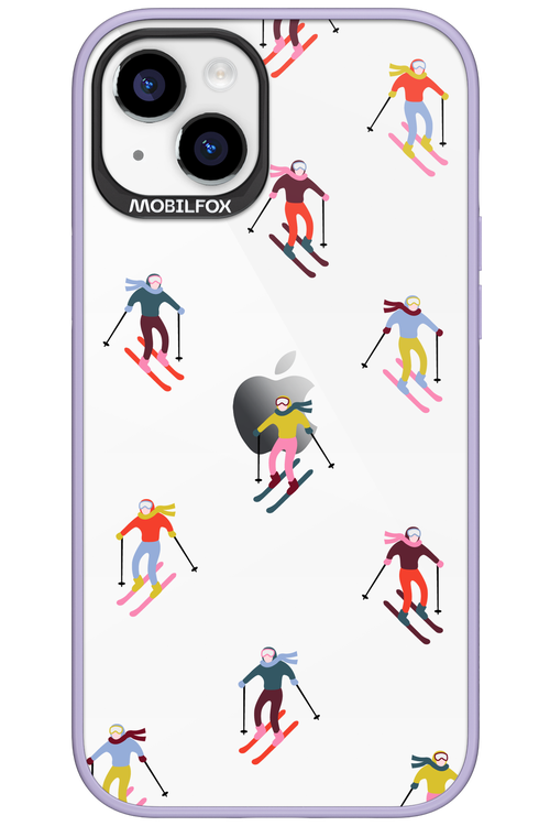 Snow Motion (Transparent) - Apple iPhone 15 Plus