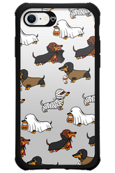 Scary Dachshund (Transparent) - Apple iPhone 7