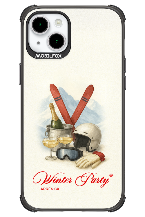 Winter Ski Party - Apple iPhone 15 Plus