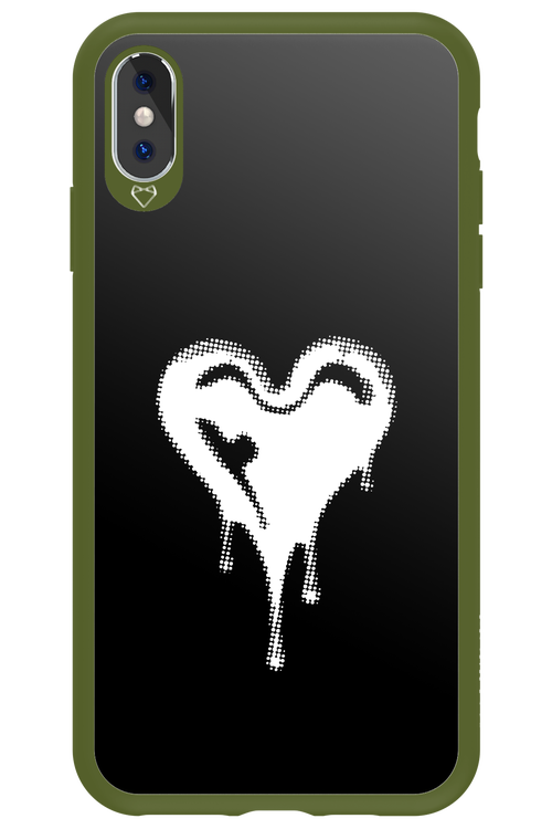 Heart Black - Apple iPhone XS Max