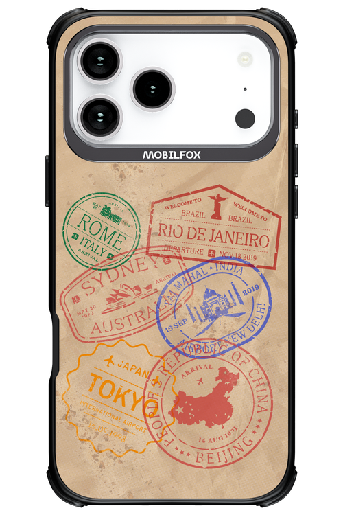 Travel Stamps 2.0 - Apple iPhone 17 Pro Max
