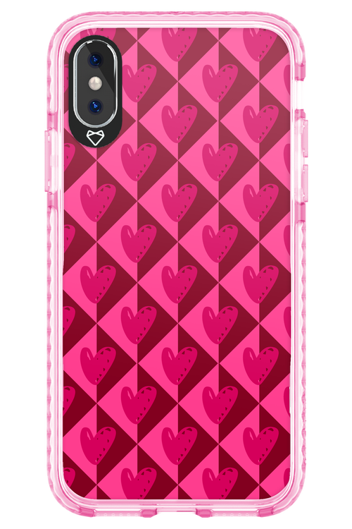 Holiday Heartss - Apple iPhone X