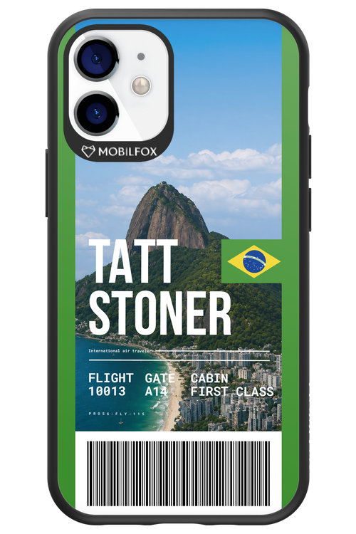 TATT STONER (fly ticket) 2.0 - Apple iPhone 12 Mini