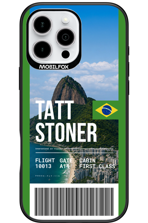 TATT STONER (fly ticket) 2.0 - Apple iPhone 16 Pro Max