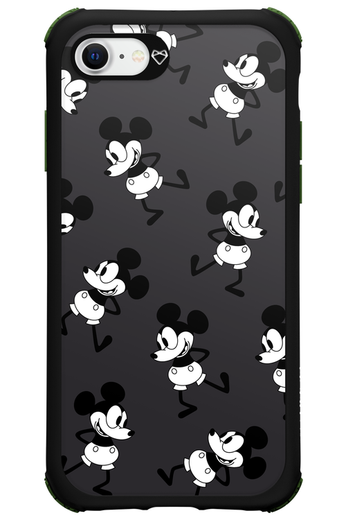 Iconic Mouse (antracite pattern) - Apple iPhone 7