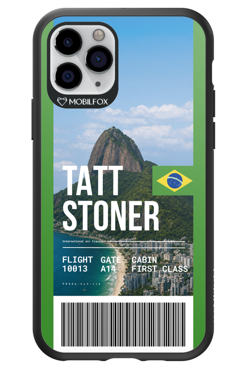 TATT STONER (fly ticket) 2.0 - Apple iPhone 11 Pro