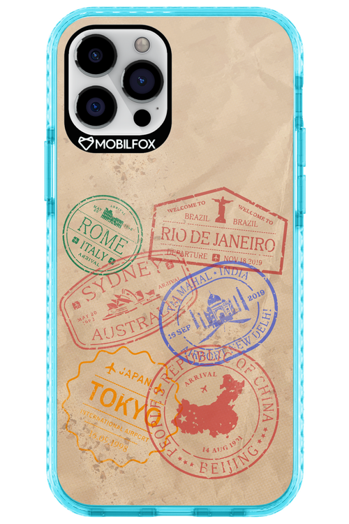 Travel Stamps 2.0 - Apple iPhone 12 Pro