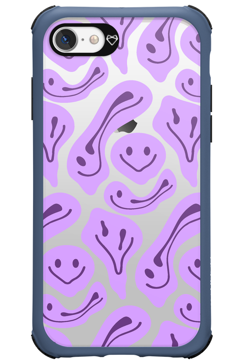 Fluid Smiley Purple - Apple iPhone 7