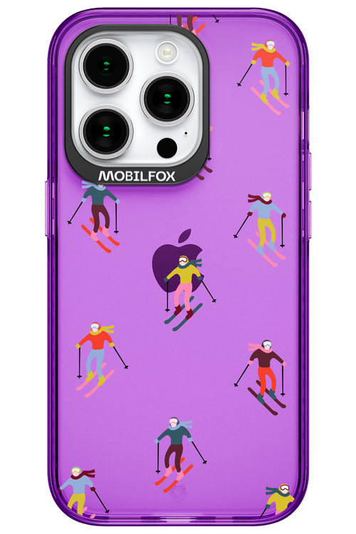 Snow Motion (Transparent) - Apple iPhone 15 Pro