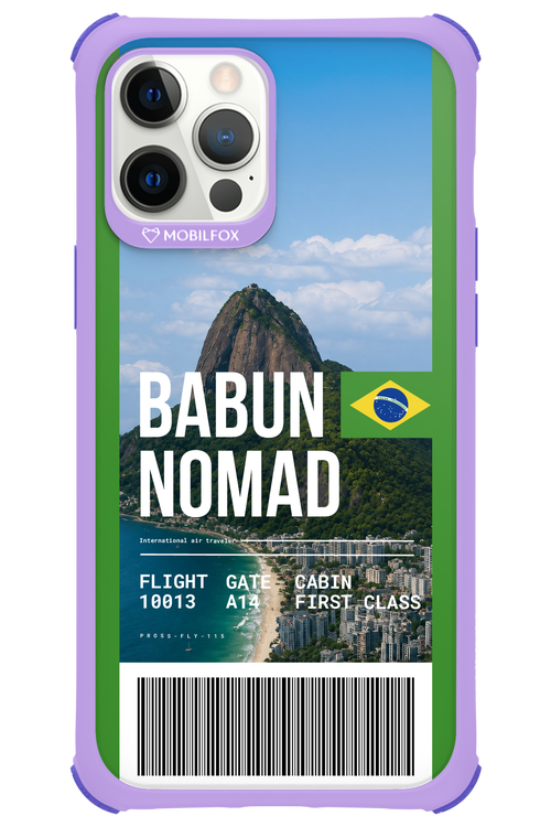 BABUN NOMAD (fly ticket) 2.0 - Apple iPhone 12 Pro Max
