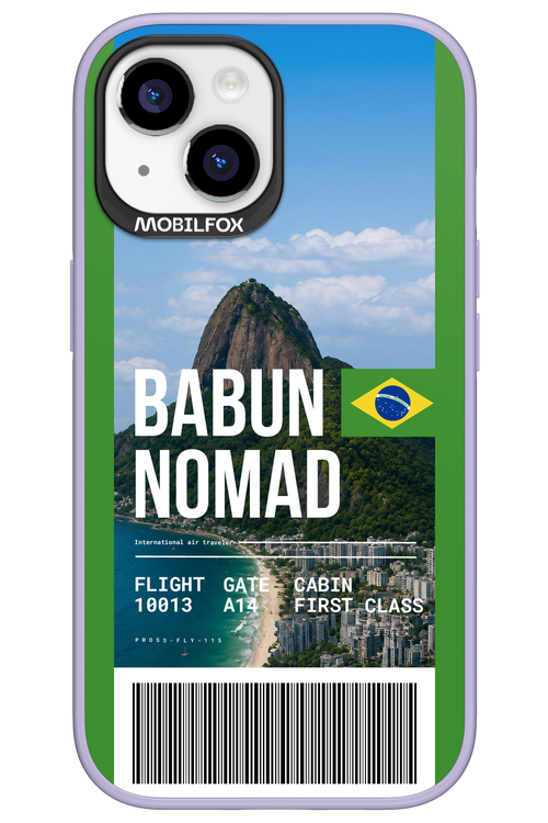 BABUN NOMAD (fly ticket) 2.0 - Apple iPhone 15