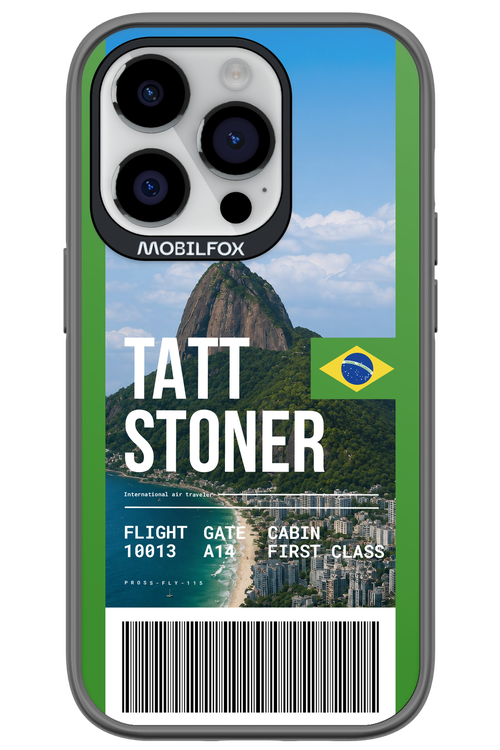 TATT STONER (fly ticket) 2.0 - Apple iPhone 14 Pro