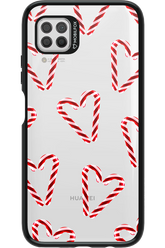 Candy Cane Hearts - Huawei P40 Lite