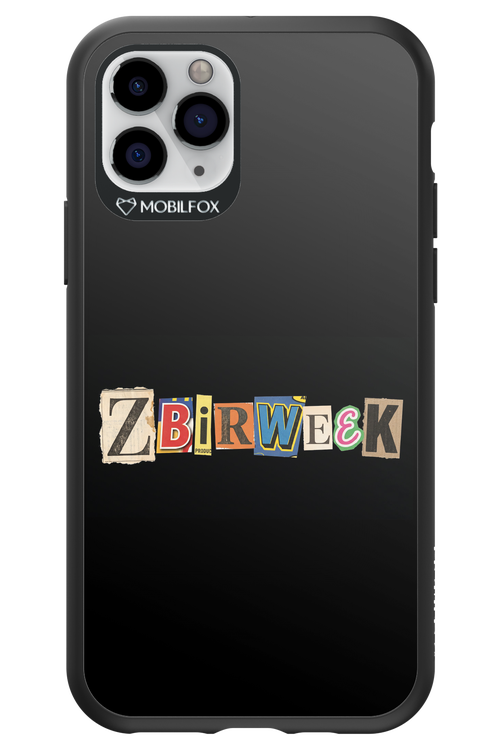 Zbirweek (black) 2.0 - Apple iPhone 11 Pro
