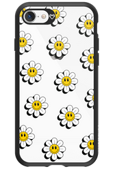 Smiley Flowers Transparent - Apple iPhone 8