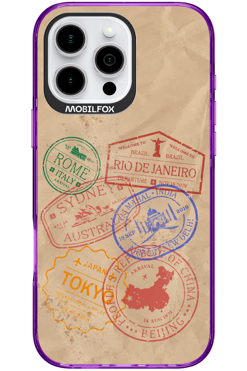Travel Stamps 2.0 - Apple iPhone 16 Pro Max