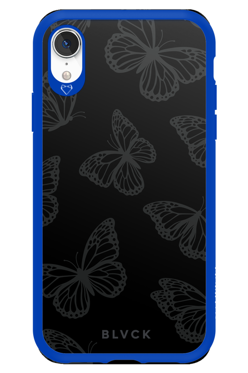 Black Butterflies - Apple iPhone XR