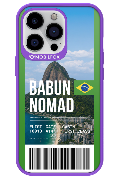 BABUN NOMAD (fly ticket) 2.0 - Apple iPhone 13 Pro