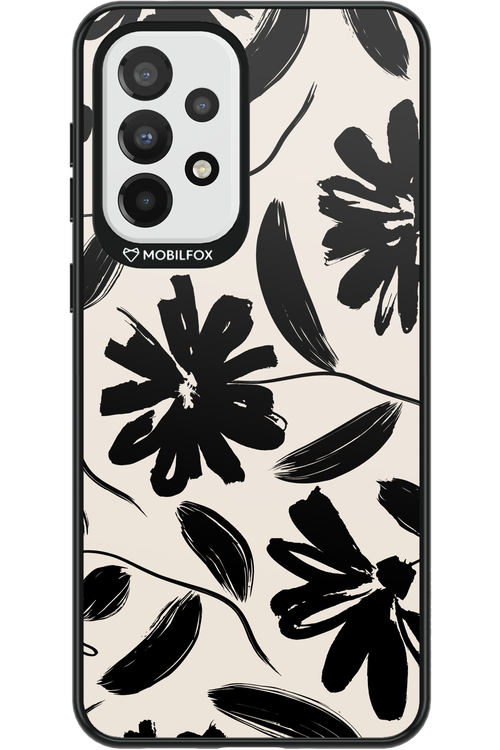 Monochrome Flowerss 2.0 - Samsung Galaxy A33