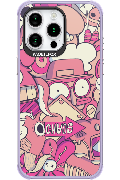 Coral Chaos - Apple iPhone 15 Pro Max