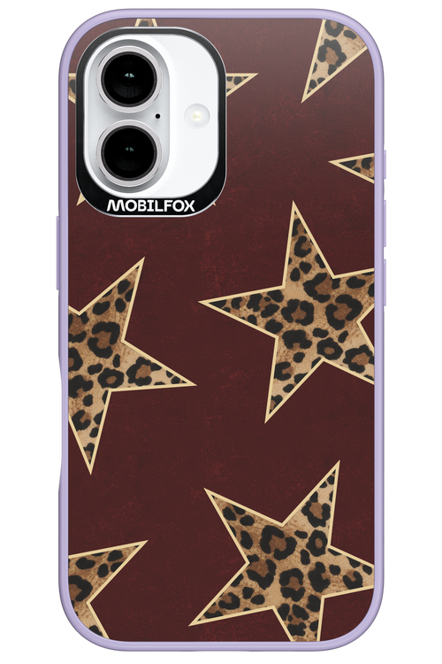 Wild Stars Burgundy - Apple iPhone 16