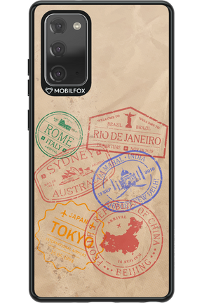 Travel Stamps 2.0 - Samsung Galaxy Note 20