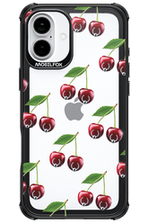 Spicy Cherries Transparent - Apple iPhone 16 Plus