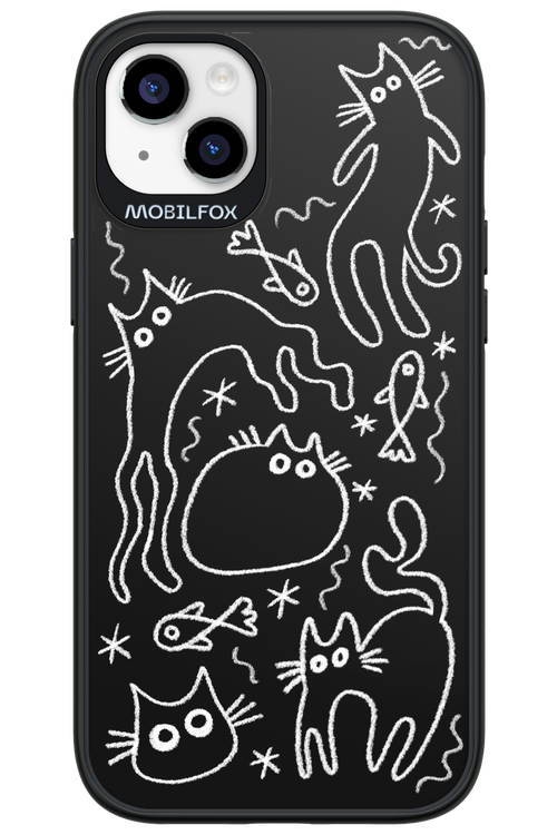 CHALK_CATS 2.0 - Apple iPhone 14 Plus