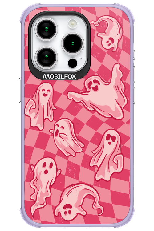 Strawberry Ghosts - Apple iPhone 15 Pro