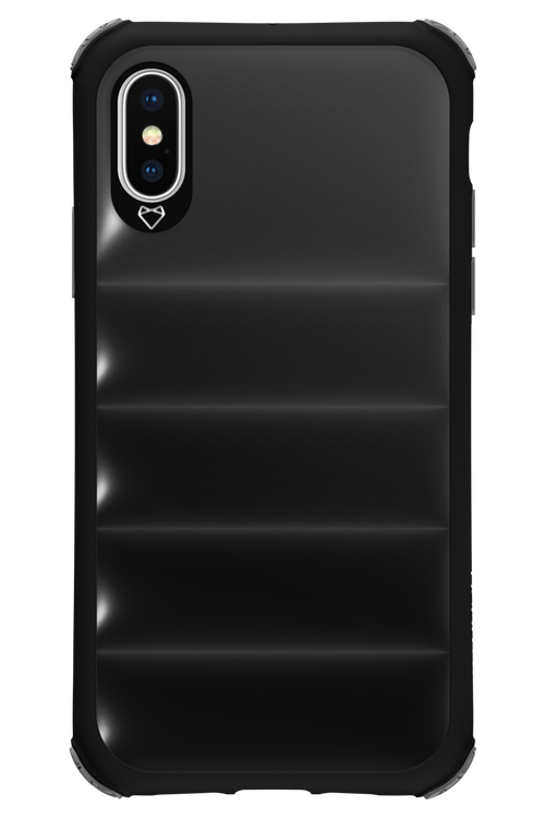 Black Puffer Case - Apple iPhone X