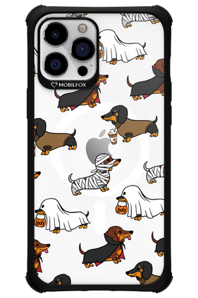 Scary Dachshund (Transparent) - Apple iPhone 12 Pro Max